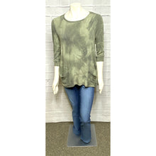 Load image into Gallery viewer, Tie Dye Green Knit