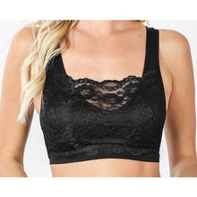 Load image into Gallery viewer, Lace Overlay Bralette