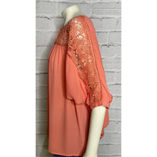 Load image into Gallery viewer, Upper Lace Dolman Sleeve Blouse