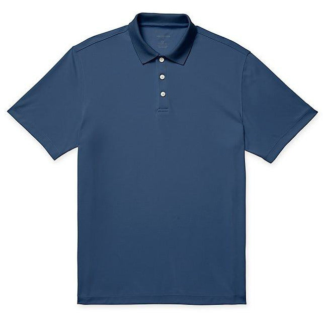 Indigo Short Sleeve Striped Air Polo – Weil's Clothing