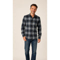 Dockside Navy Crosshatch Shirt