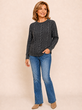 Load image into Gallery viewer, Weekend Washed Cotton Sweater