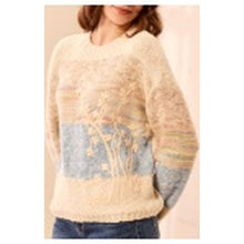 Load image into Gallery viewer, Azure Embroidered Crew Sweater