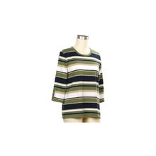Load image into Gallery viewer, Beret Stripe Tunic Top product image