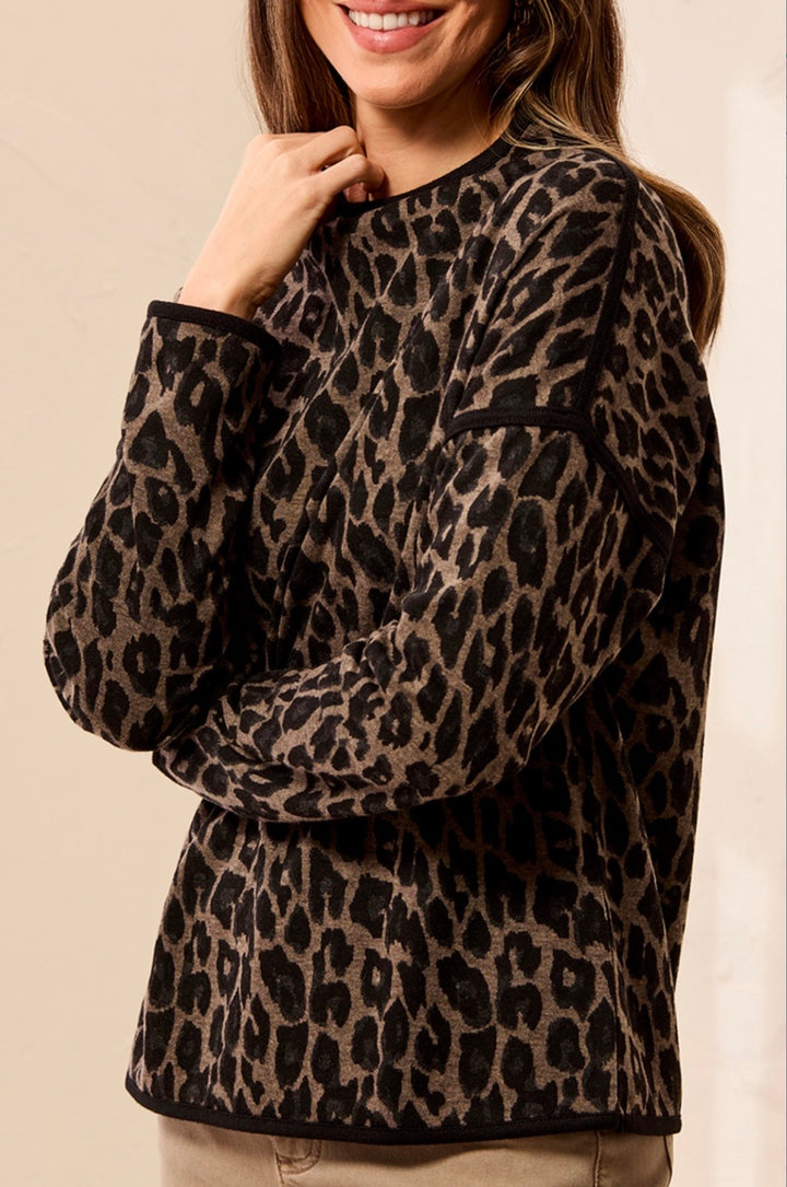 Everyday Escape Long-Sleeve Mock-Neck Top