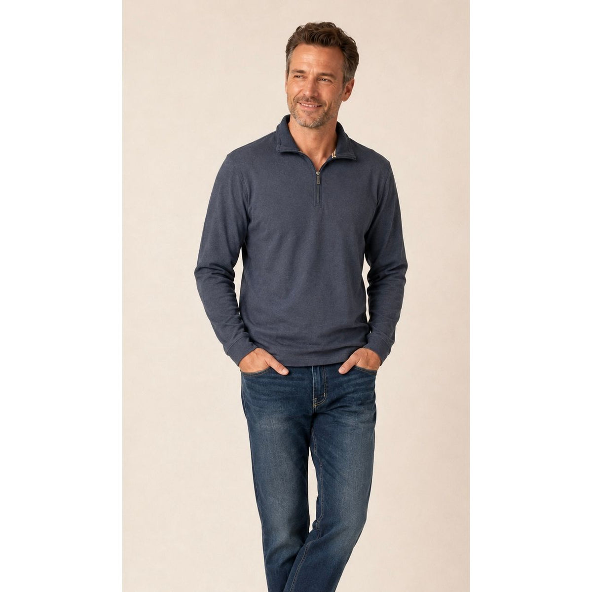 Campfire Plans Popcorn Fleece Quarter-Zip