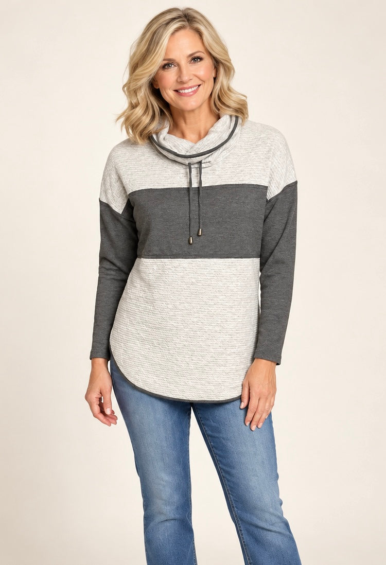 Pure Essence Snow Much Style Top