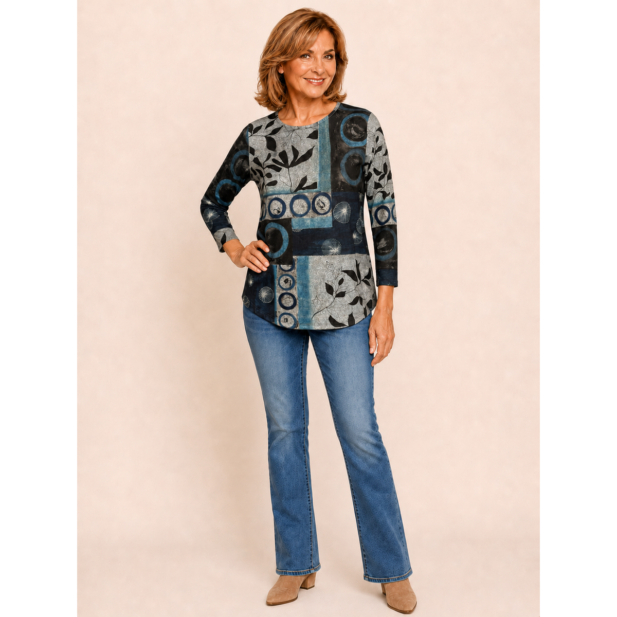 Nora Nights Side-Slit Tunic