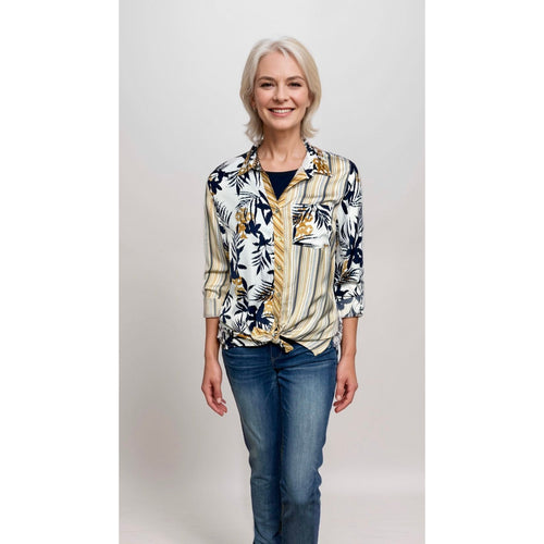 Multi Print Woven Shirt