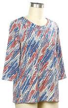 Load image into Gallery viewer, Denim Daydream Printed Tunic - Coral Denim by N Touch