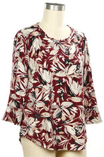 Load image into Gallery viewer, Falling Leaves Printed Tunic - Brandy Neutral by Links