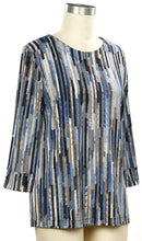 Load image into Gallery viewer, Blue Horizon Printed Tunic - Navy Ash Blue by Links