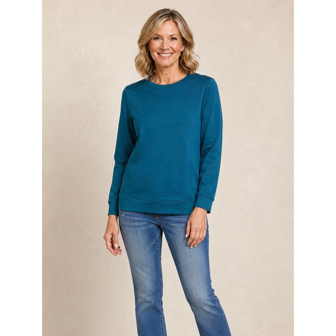 Bay Breeze Easy Top - Bay Teal