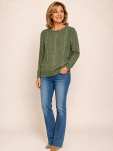 Load image into Gallery viewer, Weekend Washed Cotton Sweater