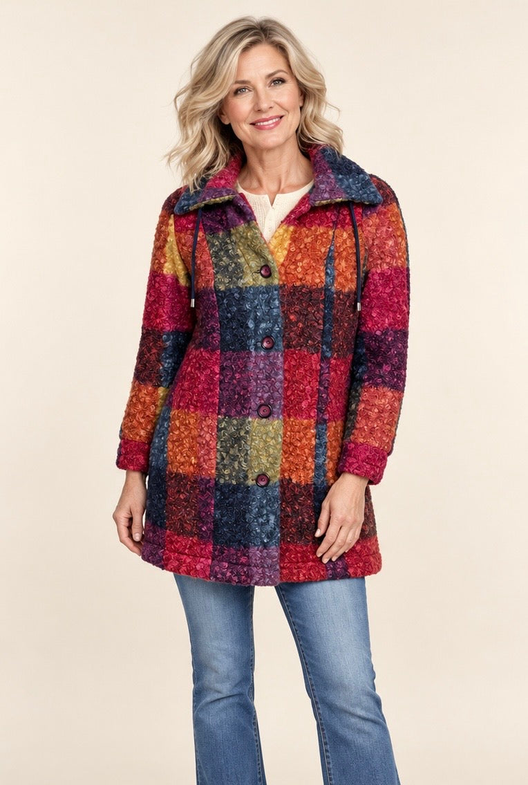 Pure Essence Berry Main Character Coat