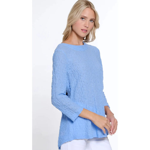 Blue Ivy Crinkle Blouse