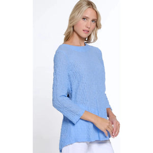 Blue Ivy Crinkle Blouse