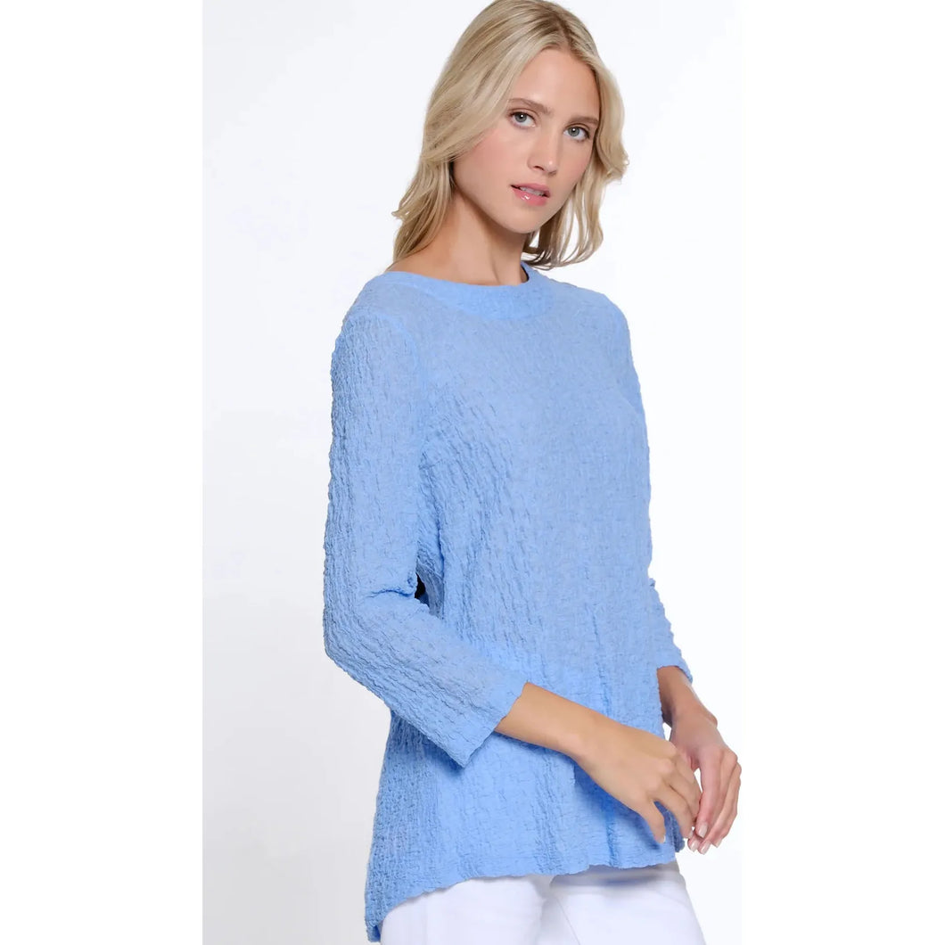 Blue Ivy Crinkle Blouse