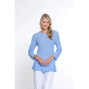 Blue Ivy Crinkle Blouse