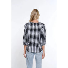 Load image into Gallery viewer, Houndstooth Knit Top