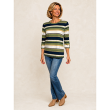 Load image into Gallery viewer, Beret Stripe Tunic Top