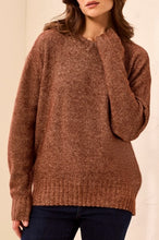 Load image into Gallery viewer, Chocolate Comfort High Low Sweater in Chocolate