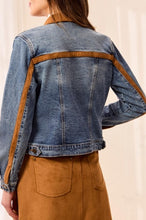 Load image into Gallery viewer, Moonlight Moves Denim Jacket in Moonlight