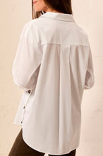 Load image into Gallery viewer, Fresh Start Side Placket Blouse in White