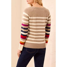 Load image into Gallery viewer, Effortless Essential Crewneck Sweater – Fossil by Tribal - view 2