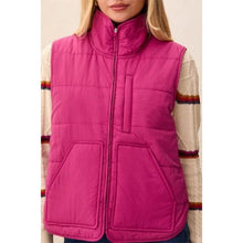 Load image into Gallery viewer, Pack &amp; Go Puffer Vest – Mulberry by Tribal - view 3