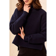 Load image into Gallery viewer, Nightfall Ease High-Low Sweater – Nightfall by Tribal