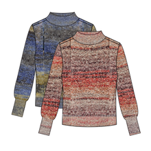 Load image into Gallery viewer, Color Me Cozy Mock-Neck Sweater – Jazzy by Tribal - view 4