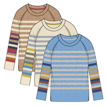 Load image into Gallery viewer, Effortless Essential Crewneck Sweater – Fossil by Tribal - view 4