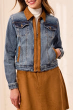 Load image into Gallery viewer, Moonlight Moves Denim Jacket in Moonlight