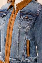 Load image into Gallery viewer, Moonlight Moves Denim Jacket in Moonlight