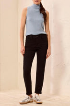 Load image into Gallery viewer, Midnight Sophia Slim Ankle Jeans in Black