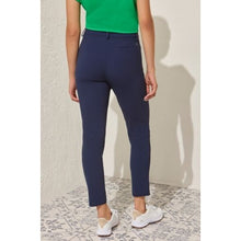 Load image into Gallery viewer, Everyday Ease Straight-Leg Tech Pant – Deep Blue by Tribal - view 2