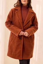 Load image into Gallery viewer, Maple Avenue Lined Coat in Maple