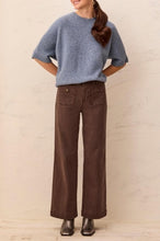 Load image into Gallery viewer, Saddle Story Sophia Straight Ankle Denim in Saddlebrown