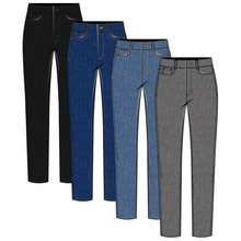 Load image into Gallery viewer, Midnight Sophia Slim Ankle Jeans in Black