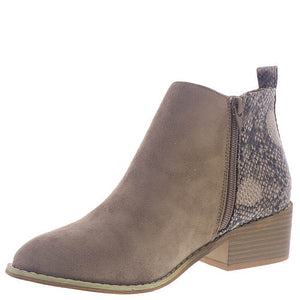 Corkys Taupe/Snake Port Boot