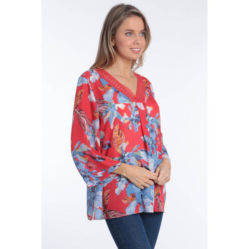 Natalie V Neck Top