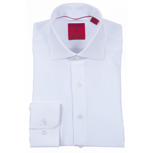 Proper Sport White Stretch Dress Shirt