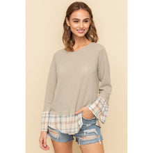 Load image into Gallery viewer, Ruffle Sleeve Olive Knit