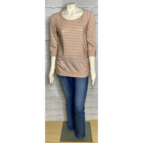 Lilou Yarn Dye Stripe Top