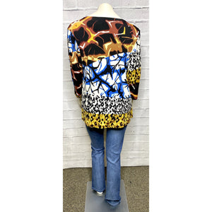 Amazonia Print Blouse