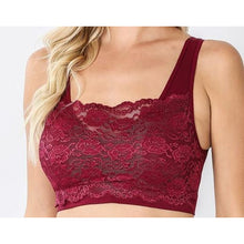 Load image into Gallery viewer, Lace Overlay Bralette