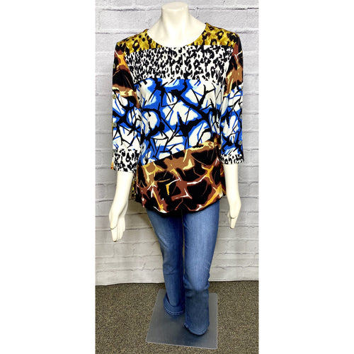 Amazonia Print Blouse