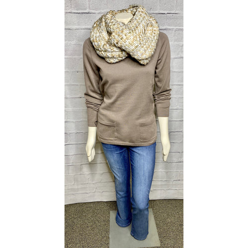 Sand Brown Pocket Tunic