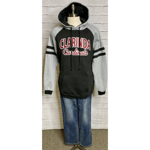 Embroidered Clarinda Hooded Sweatshirt